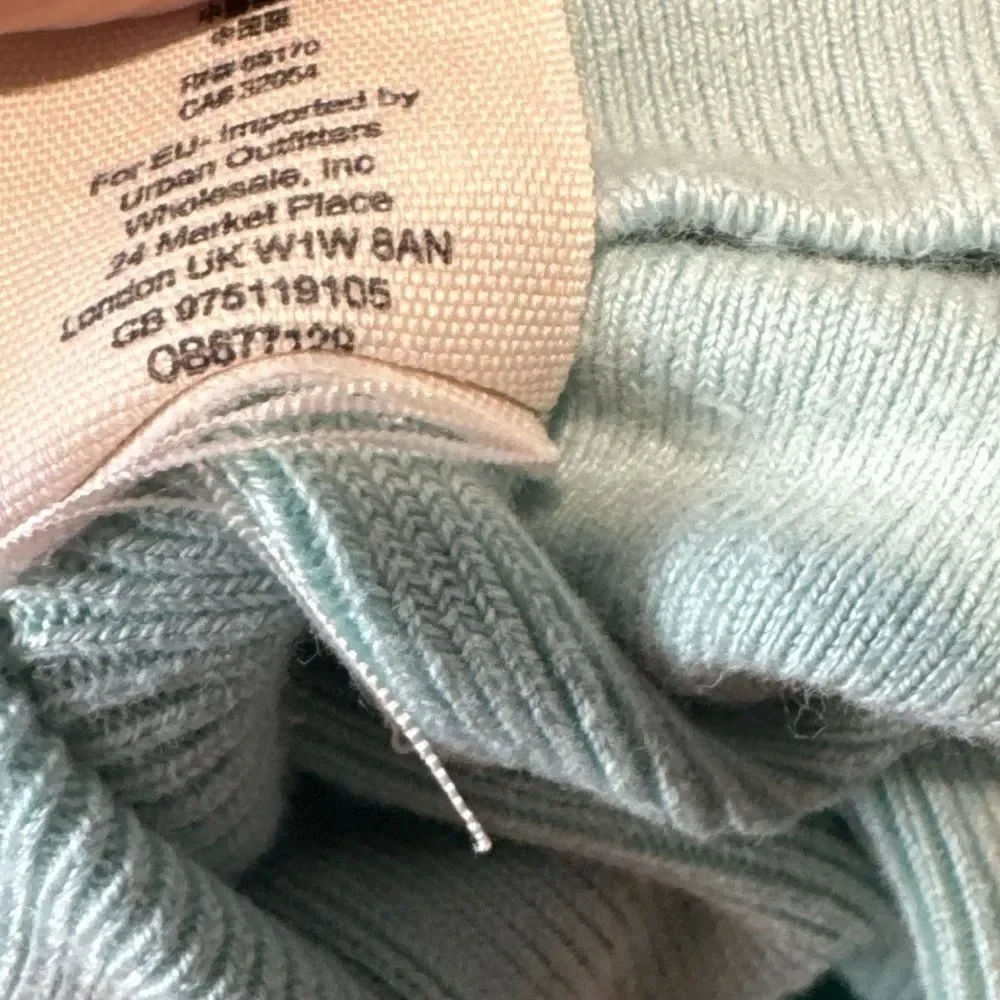 Revolve Free People Light Green Hide And Seek Sweater Long Sleeve Top